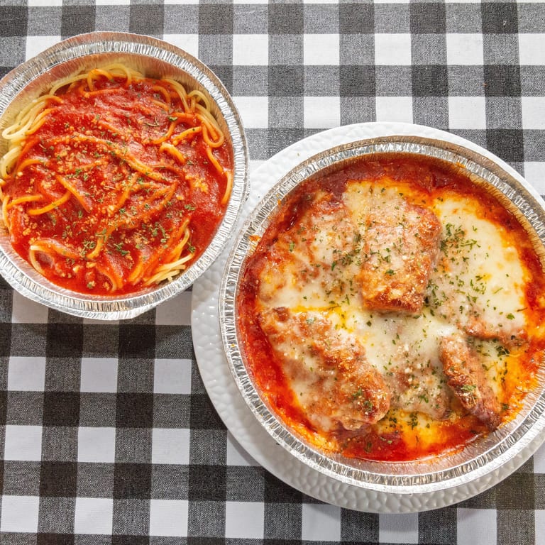 Delicious Chicken Parmesan Awaits