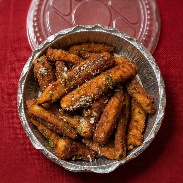Fried Zucchini Sticks.