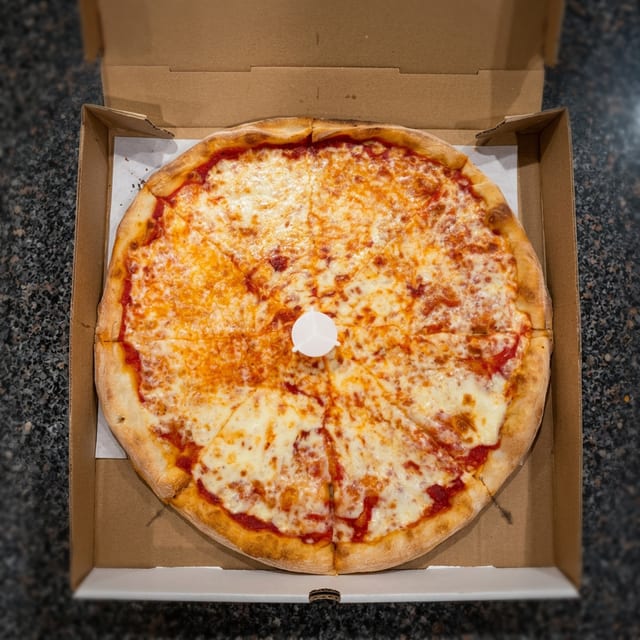 Large 16'' Regular Cheese Pizza.