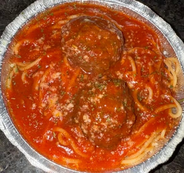 Pasta with Meatballs.